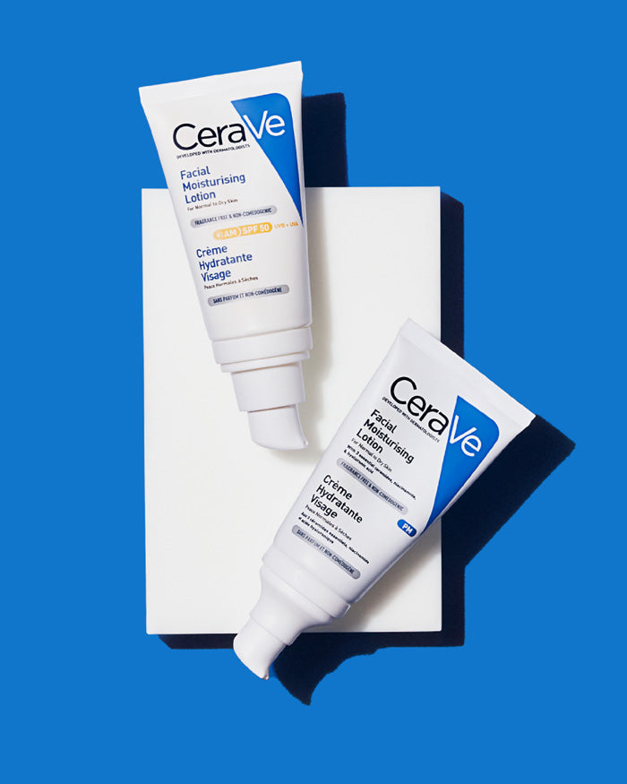 CeraVe AM Facial Moisturising Lotion with SPF 50 | 50 g | iBellaa