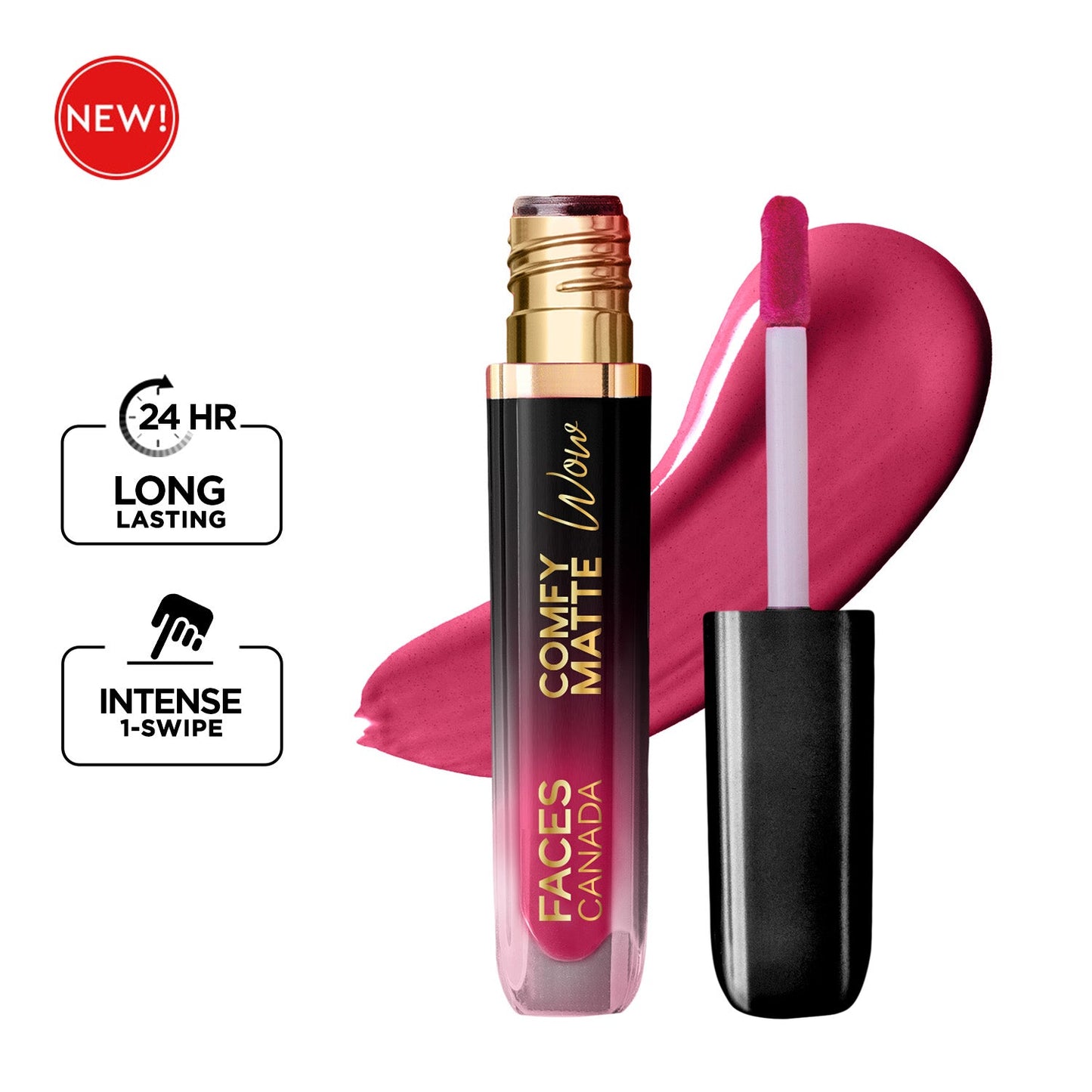 Faces Canada Comfy Matte Wow Liquid Lipstick | 3.8 ml | iBellaa