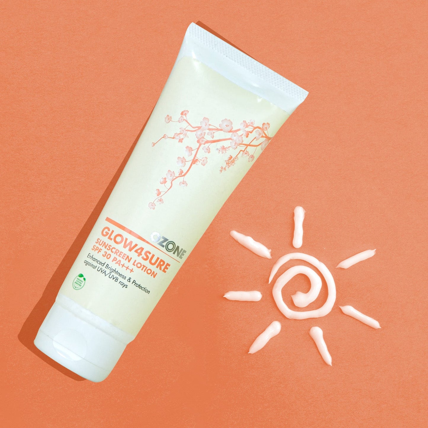 Ozone Glow4Sure Sunscreen Lotion | 100 ml | iBellaa