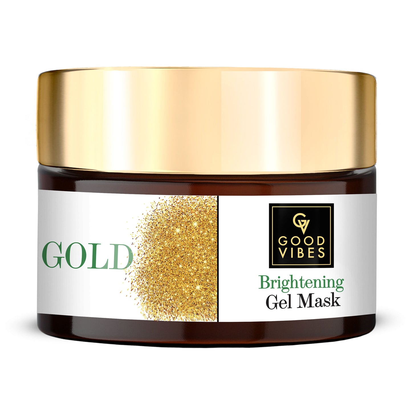 Good Vibes Gold Brightening Gel Mask - Anti-Ageing, Nourishing | 50 g | iBellaa