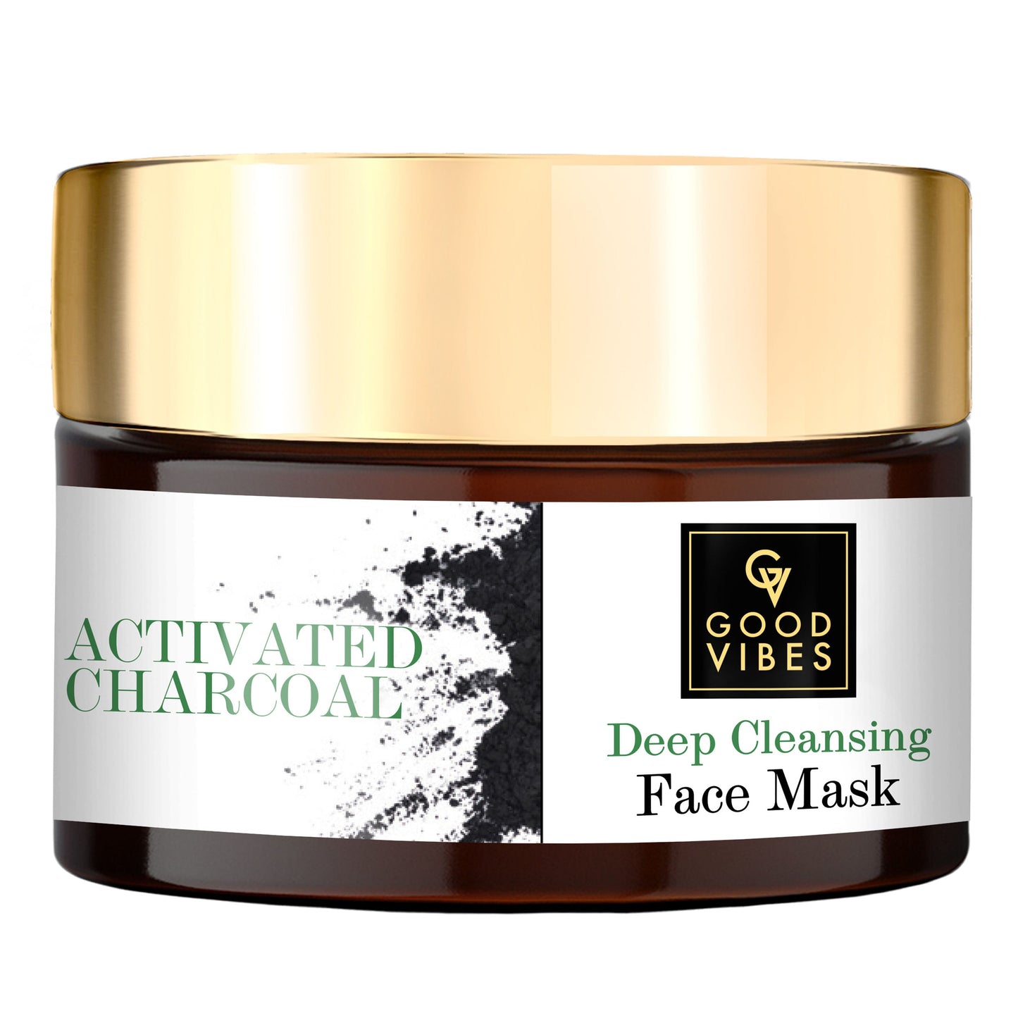 Good Vibes Deep Cleansing Face Mask - Activated Charcoal (50 g) | iBellaa