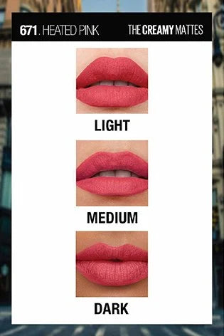Maybelline New York Color Sensational Creamy Matte Lipstick | iBellaa