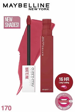Maybelline New York SUPERSTAY MATTE INK LIQUID LIPSTICK X PINKS EDITION | iBellaa