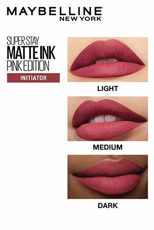 Maybelline New York SUPERSTAY MATTE INK LIQUID LIPSTICK X PINKS EDITION | iBellaa