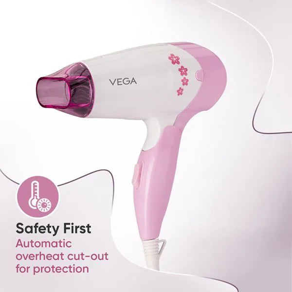 VEGA Insta Glam 1000 Watts Hair Dryer - VHDH-20 | iBellaa