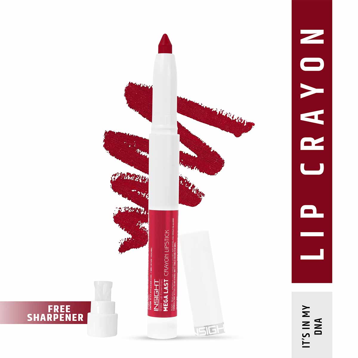 Insight Cosmetics Mega Last Crayon Lipstick | 1.3 g | iBellaa