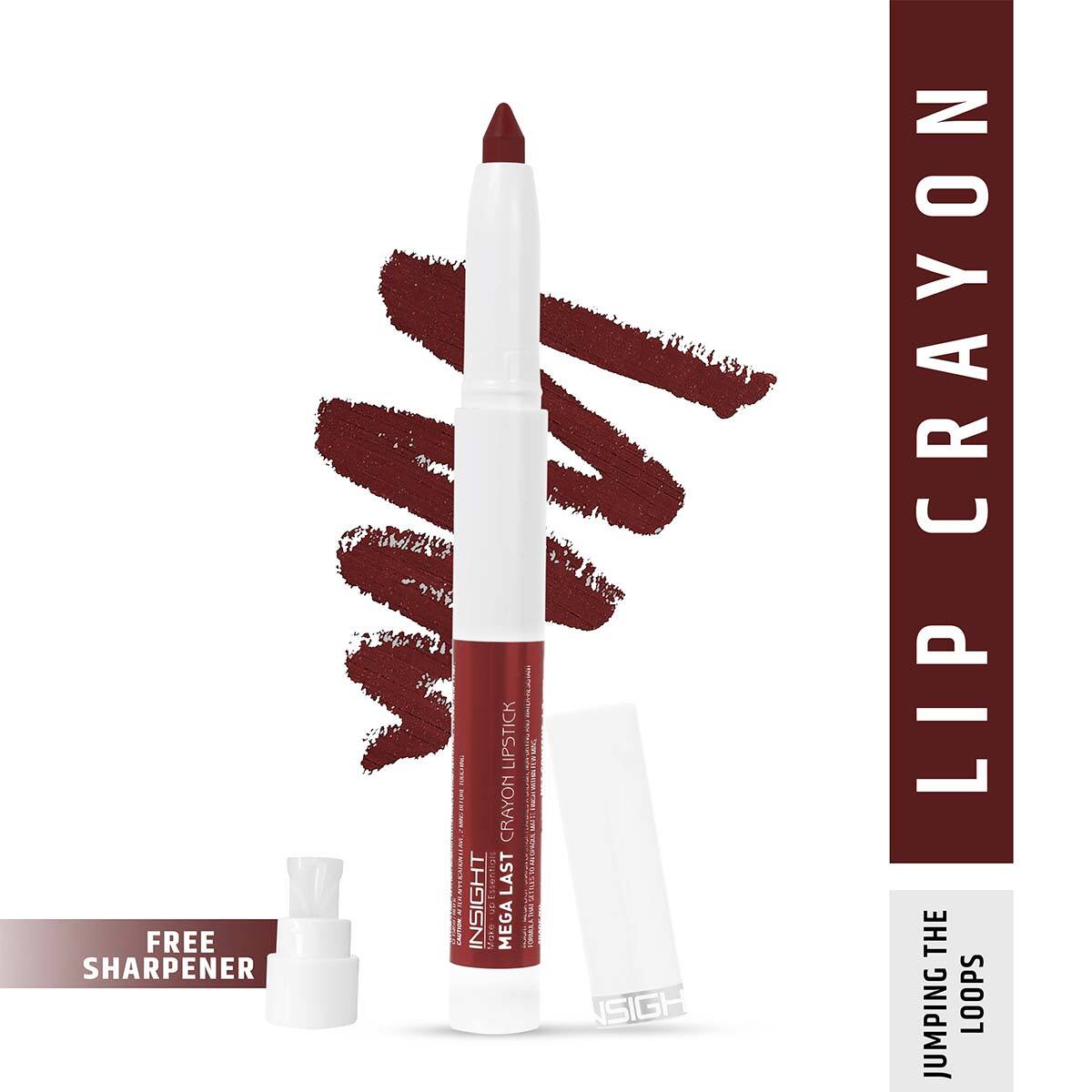 Insight Cosmetics Mega Last Crayon Lipstick | 1.3 g | iBellaa