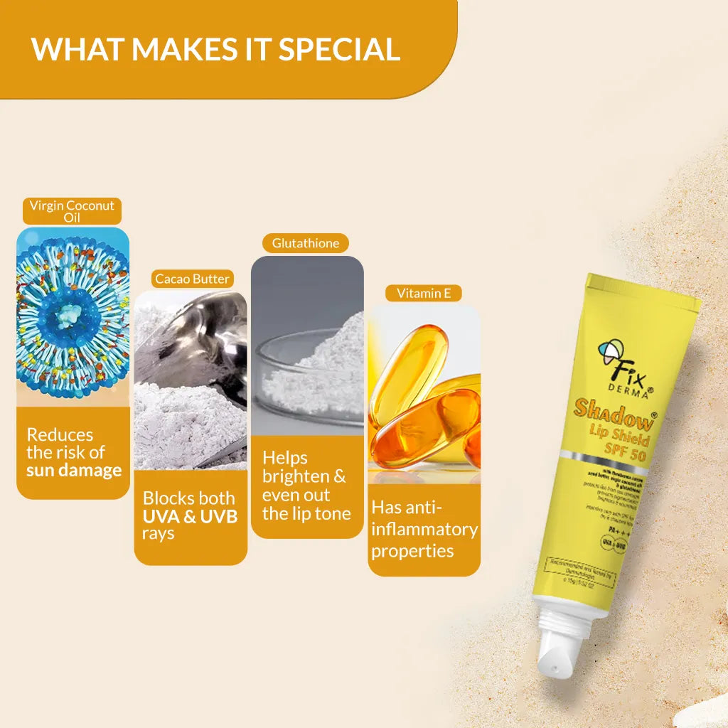 Fixderma Lip Balm with SPF 50 | 15 g | iBellaa