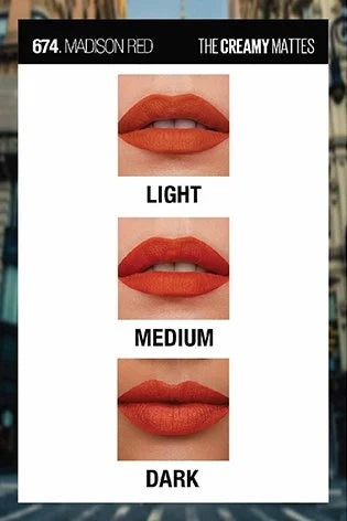 Maybelline New York Color Sensational Creamy Matte Lipstick | iBellaa