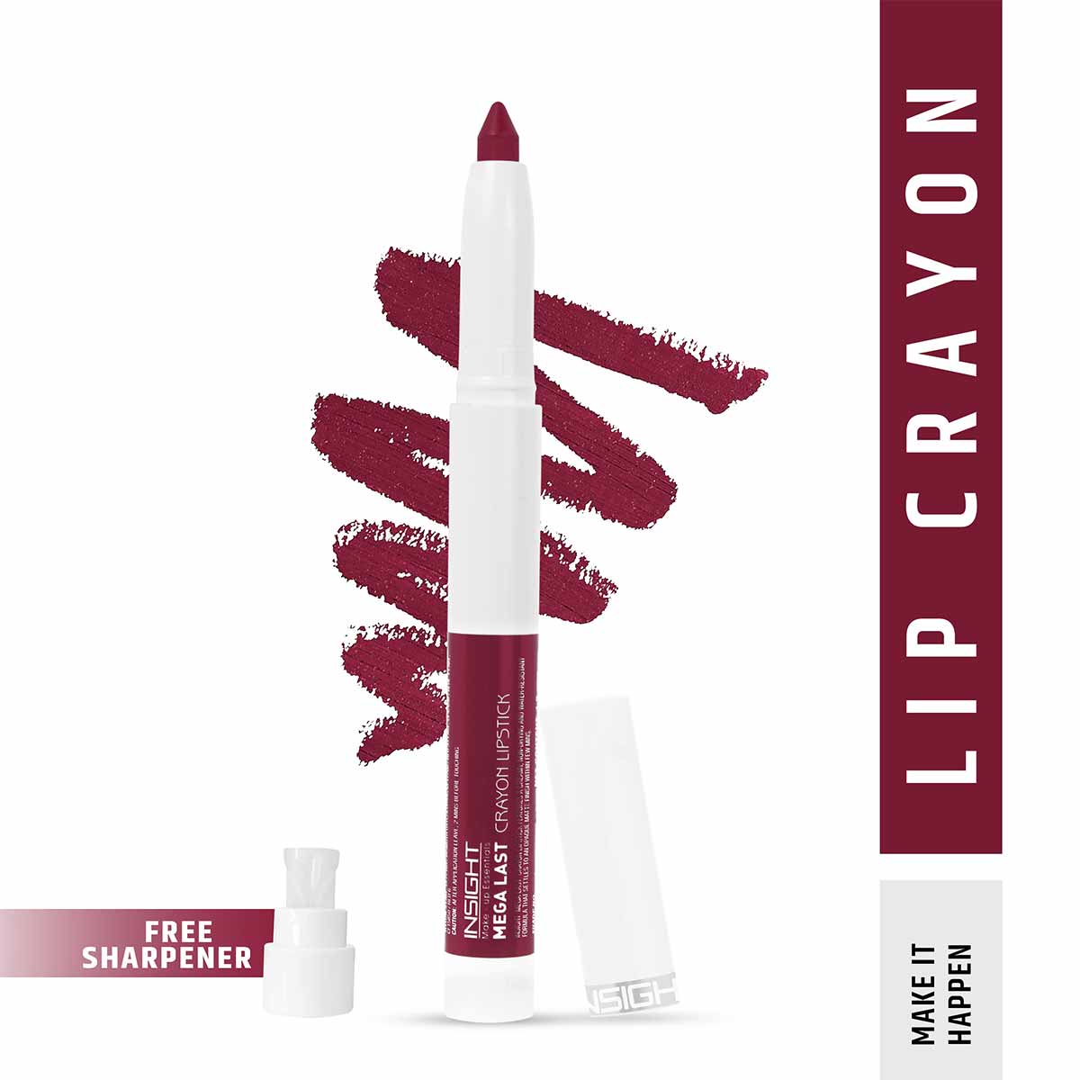 Insight Cosmetics Mega Last Crayon Lipstick | 1.3 g | iBellaa