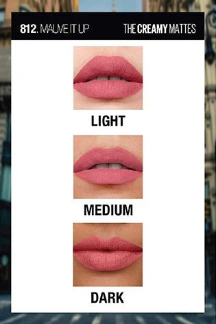 Maybelline New York Color Sensational Creamy Matte Lipstick | iBellaa