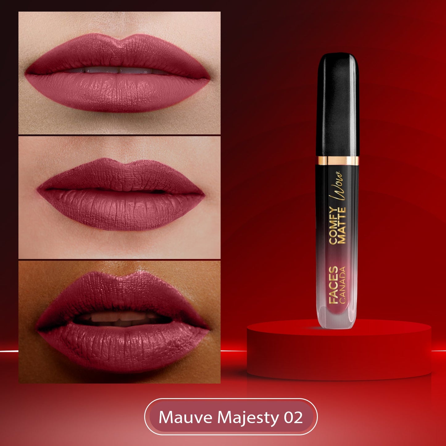 Faces Canada Comfy Matte Wow Liquid Lipstick | 3.8 ml | iBellaa