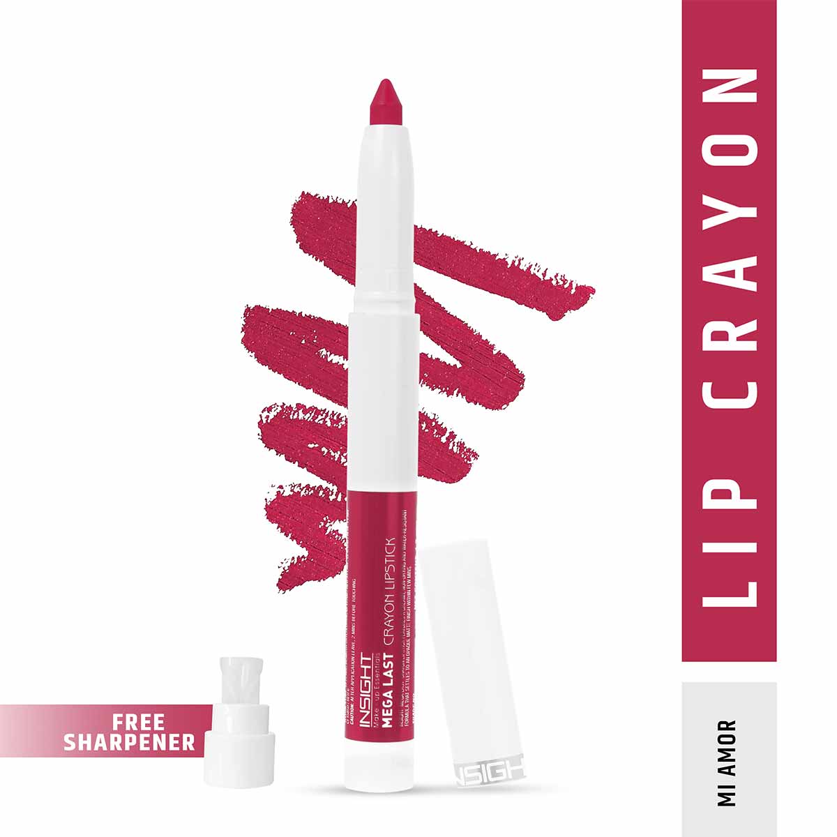 Insight Cosmetics Mega Last Crayon Lipstick | 1.3 g | iBellaa