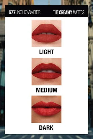Maybelline New York Color Sensational Creamy Matte Lipstick | iBellaa