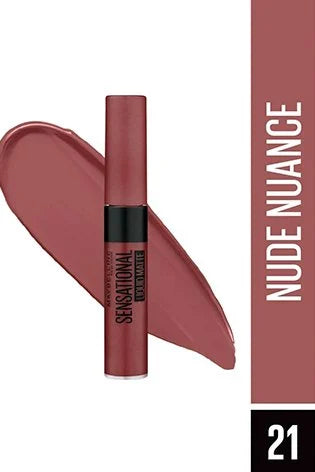 Maybelline New York Sensational Liquid Matte Lipstick | iBellaa