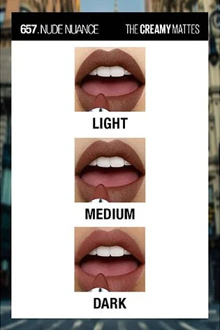 Maybelline New York Color Sensational Creamy Matte Lipstick | iBellaa