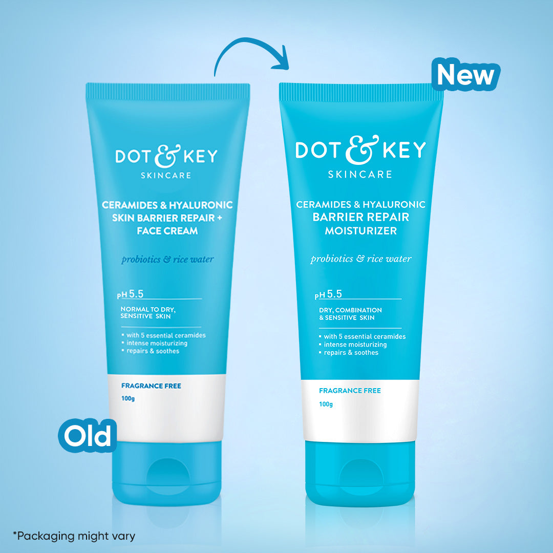 DOT & KEY Barrier Repair Moisturizer with Ceramides + Hyaluronic Acid | iBellaa
