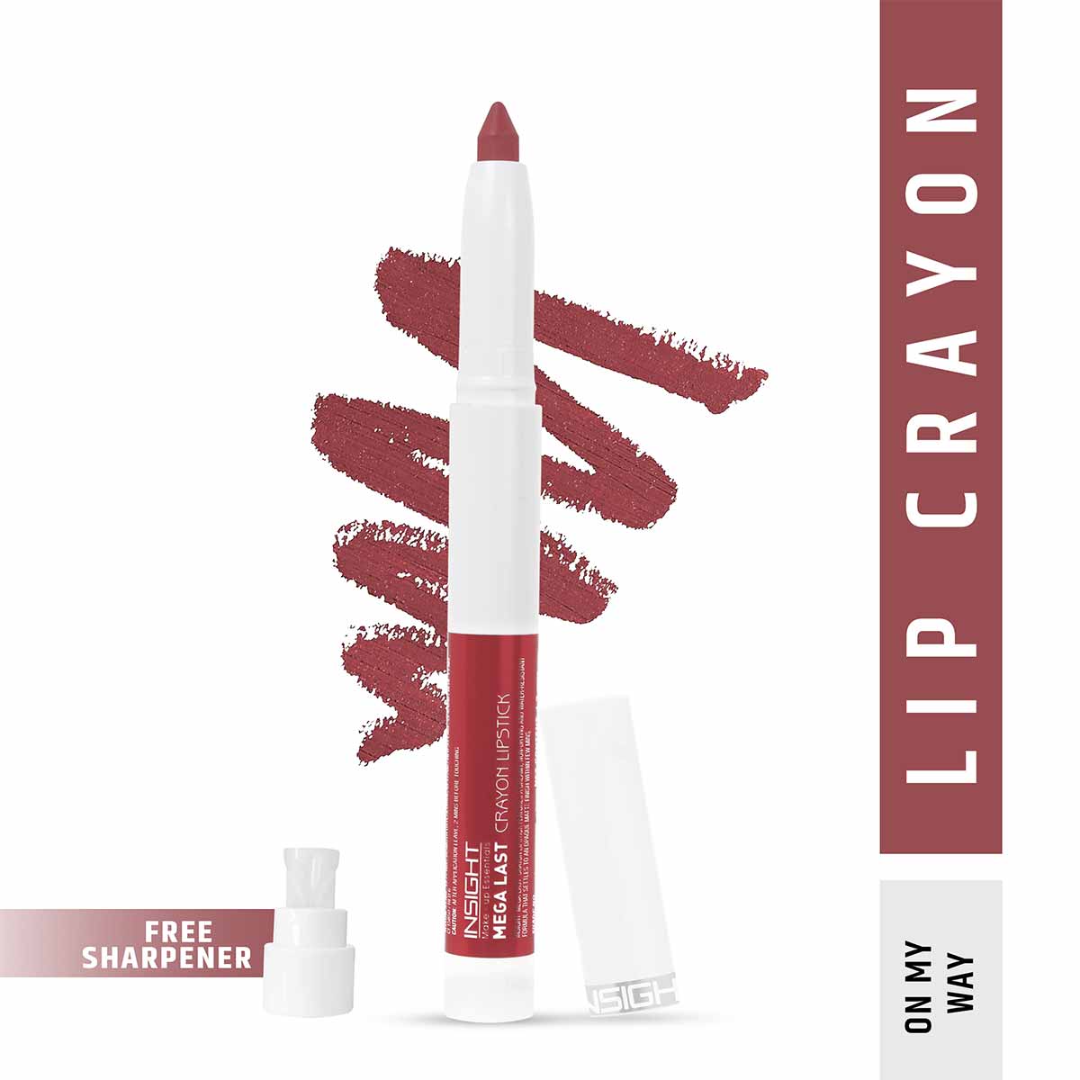 Insight Cosmetics Mega Last Crayon Lipstick | 1.3 g | iBellaa
