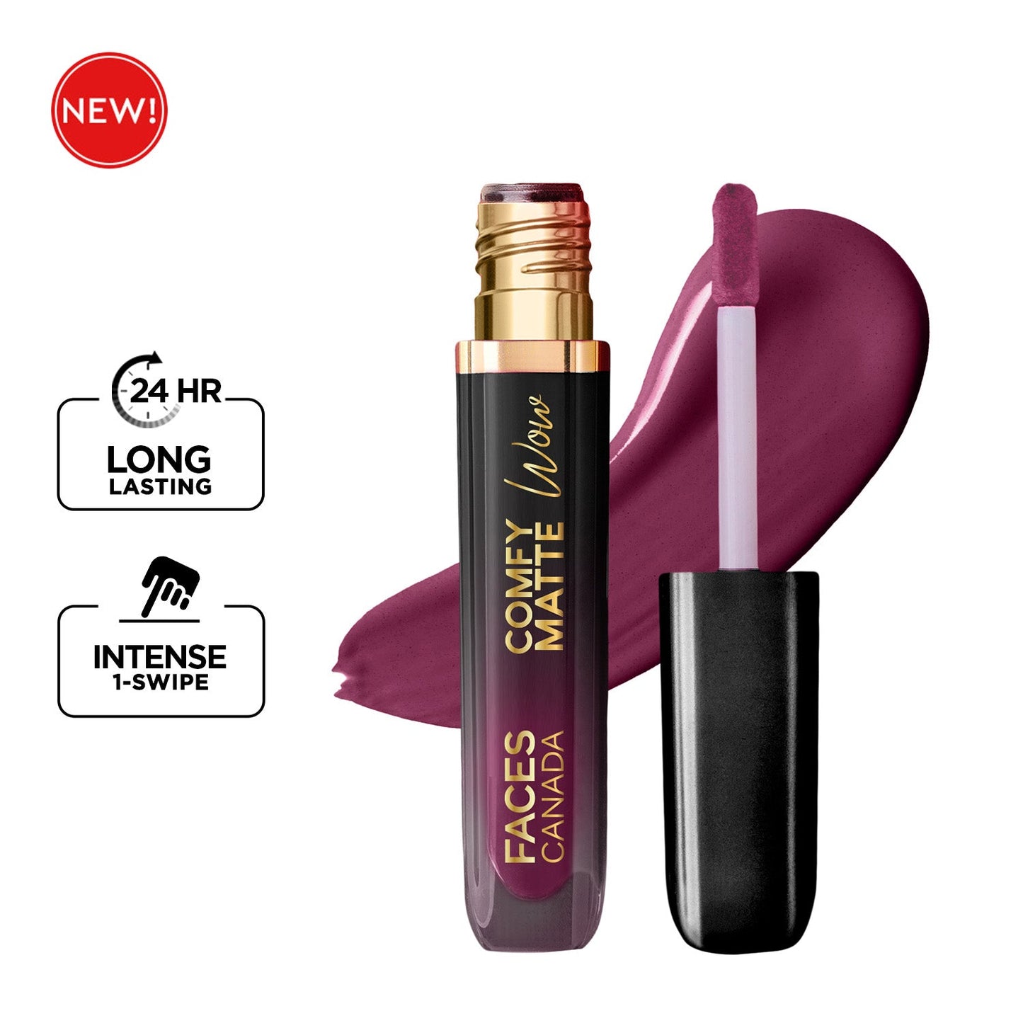 Faces Canada Comfy Matte Wow Liquid Lipstick | 3.8 ml | iBellaa