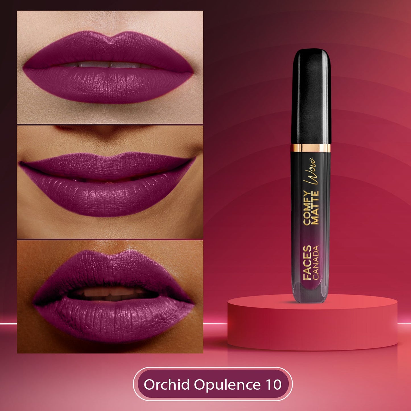 Faces Canada Comfy Matte Wow Liquid Lipstick | 3.8 ml | iBellaa