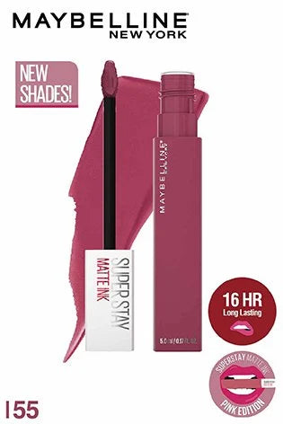 Maybelline New York SUPERSTAY MATTE INK LIQUID LIPSTICK X PINKS EDITION | iBellaa