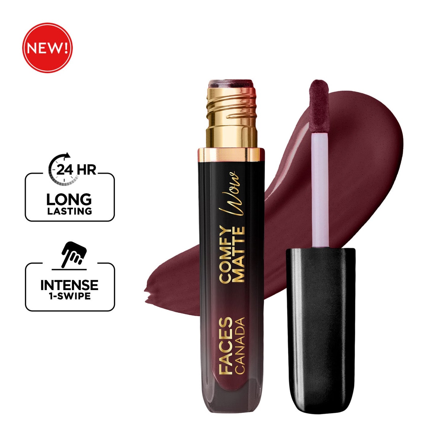 Faces Canada Comfy Matte Wow Liquid Lipstick | 3.8 ml | iBellaa