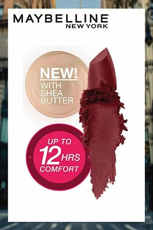 Maybelline New York Color Sensational Creamy Matte Lipstick | iBellaa