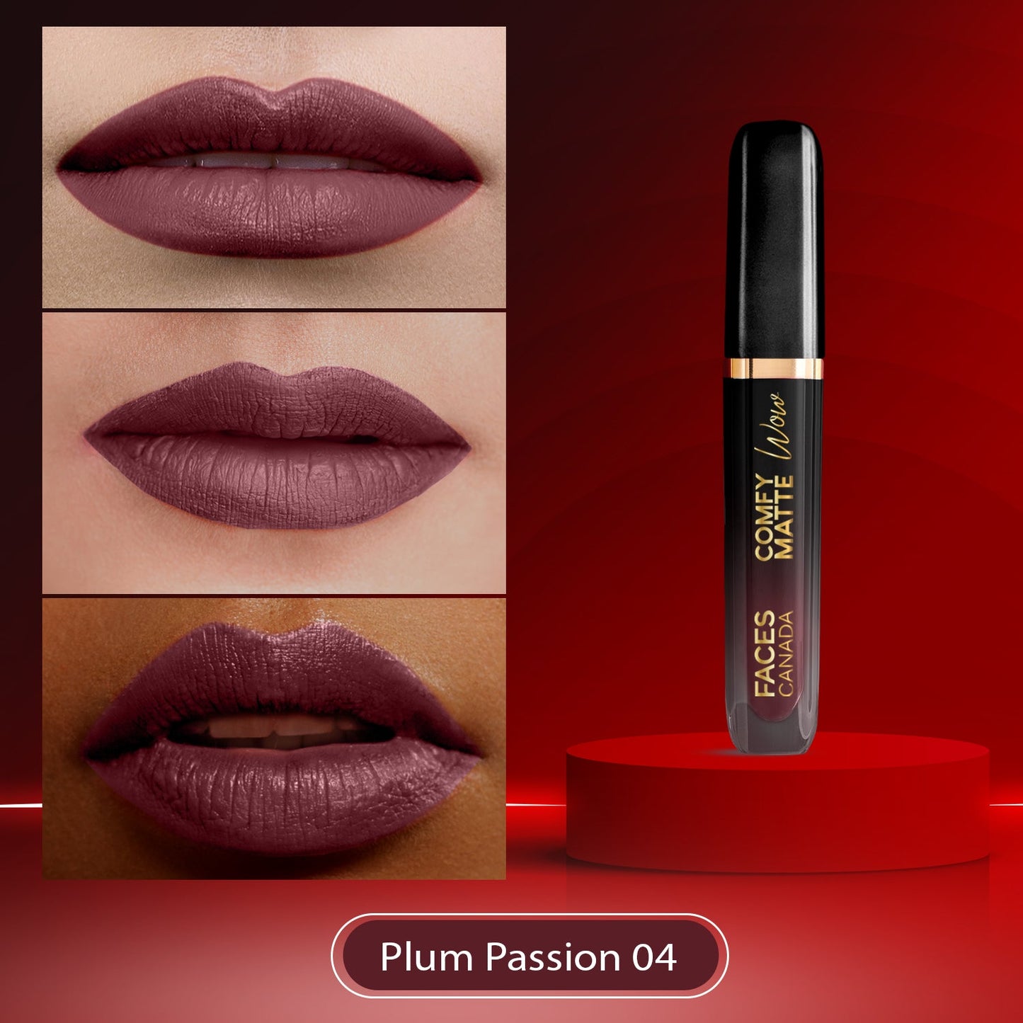 Faces Canada Comfy Matte Wow Liquid Lipstick | 3.8 ml | iBellaa