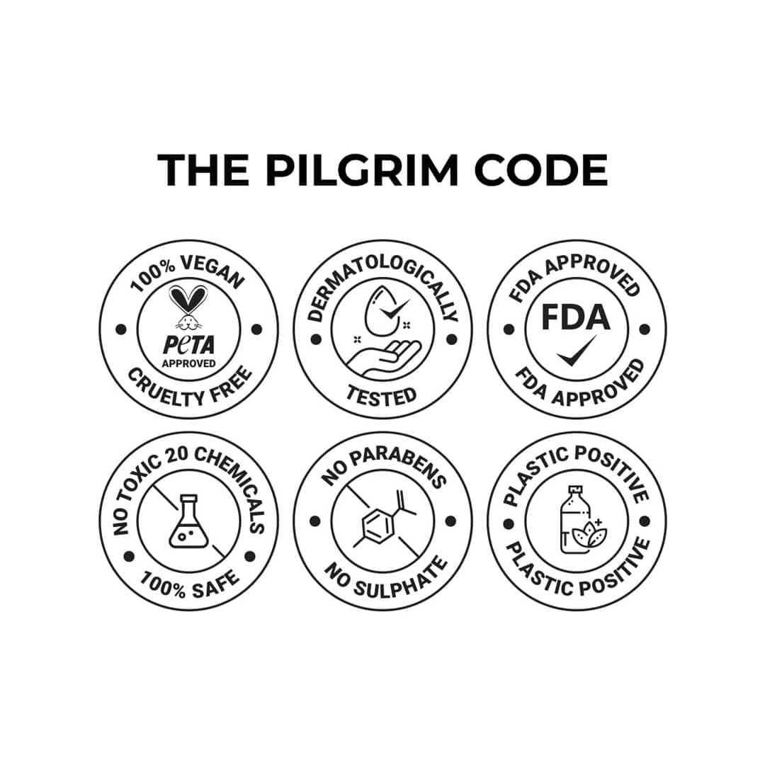 Pilgrim Red Vine Face Wash with Vitamin C & Aloe | 100 ml | iBellaa