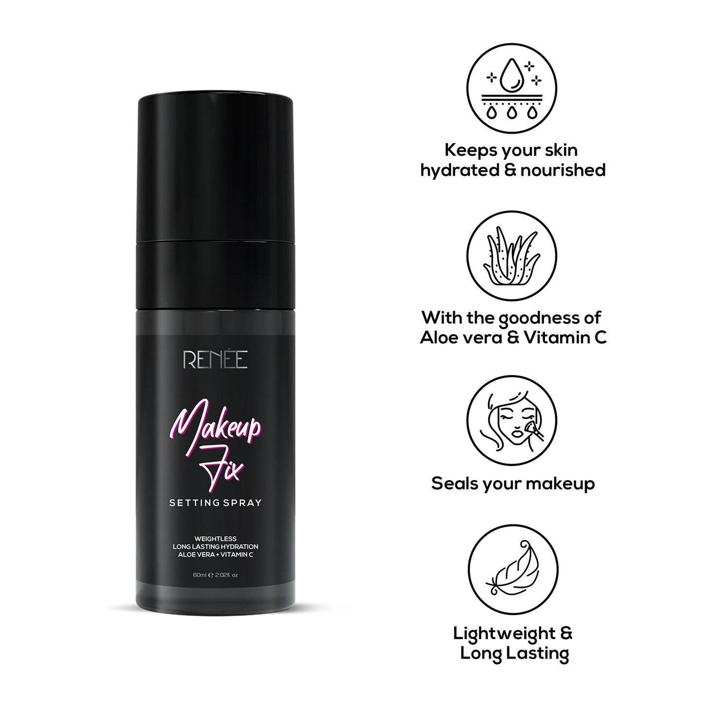 RENEE Makeup Fix Setting Spray, 60ml | iBellaa