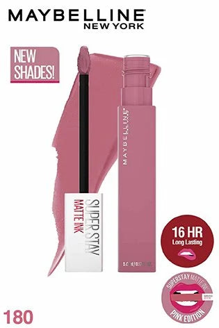 Maybelline New York SUPERSTAY MATTE INK LIQUID LIPSTICK X PINKS EDITION | iBellaa
