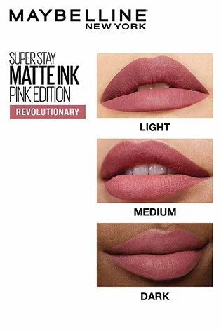 Maybelline New York SUPERSTAY MATTE INK LIQUID LIPSTICK X PINKS EDITION | iBellaa