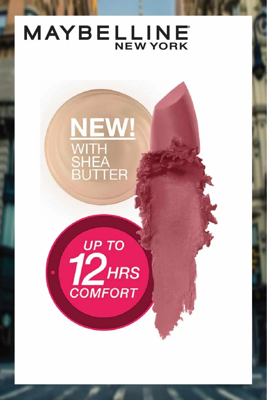 Maybelline New York Color Sensational Creamy Matte Lipstick | iBellaa