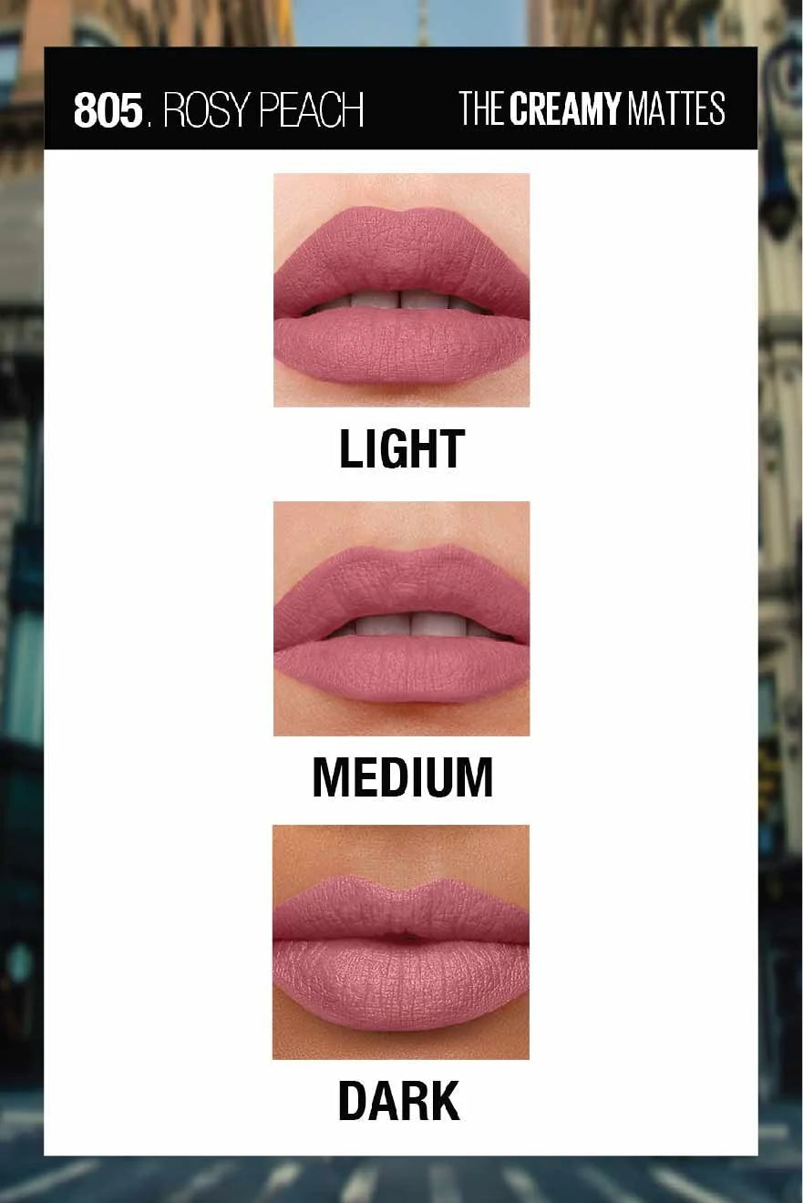 Maybelline New York Color Sensational Creamy Matte Lipstick | iBellaa