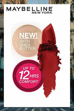 Maybelline New York Color Sensational Creamy Matte Lipstick | iBellaa