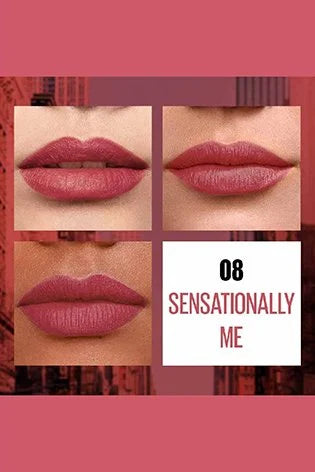 Maybelline New York Sensational Liquid Matte Lipstick | iBellaa