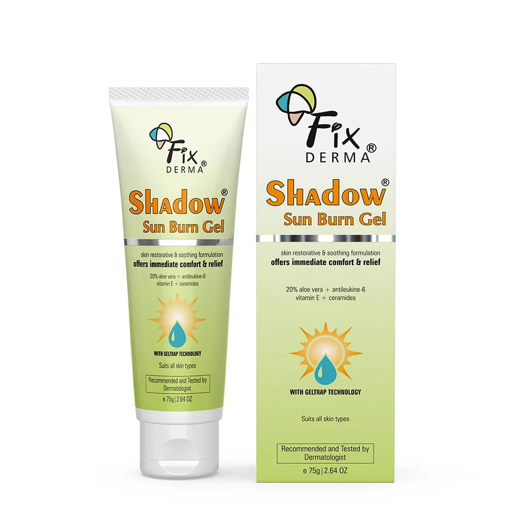 Fixderma Shadow Sun Burn Gel | 75 g | iBellaa