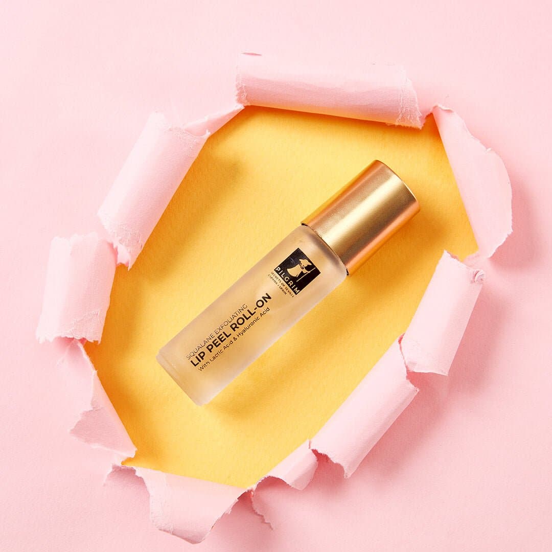 Pilgrim Squalane Exfoliating Lip Peel Roll-On | 6 ml | iBellaa