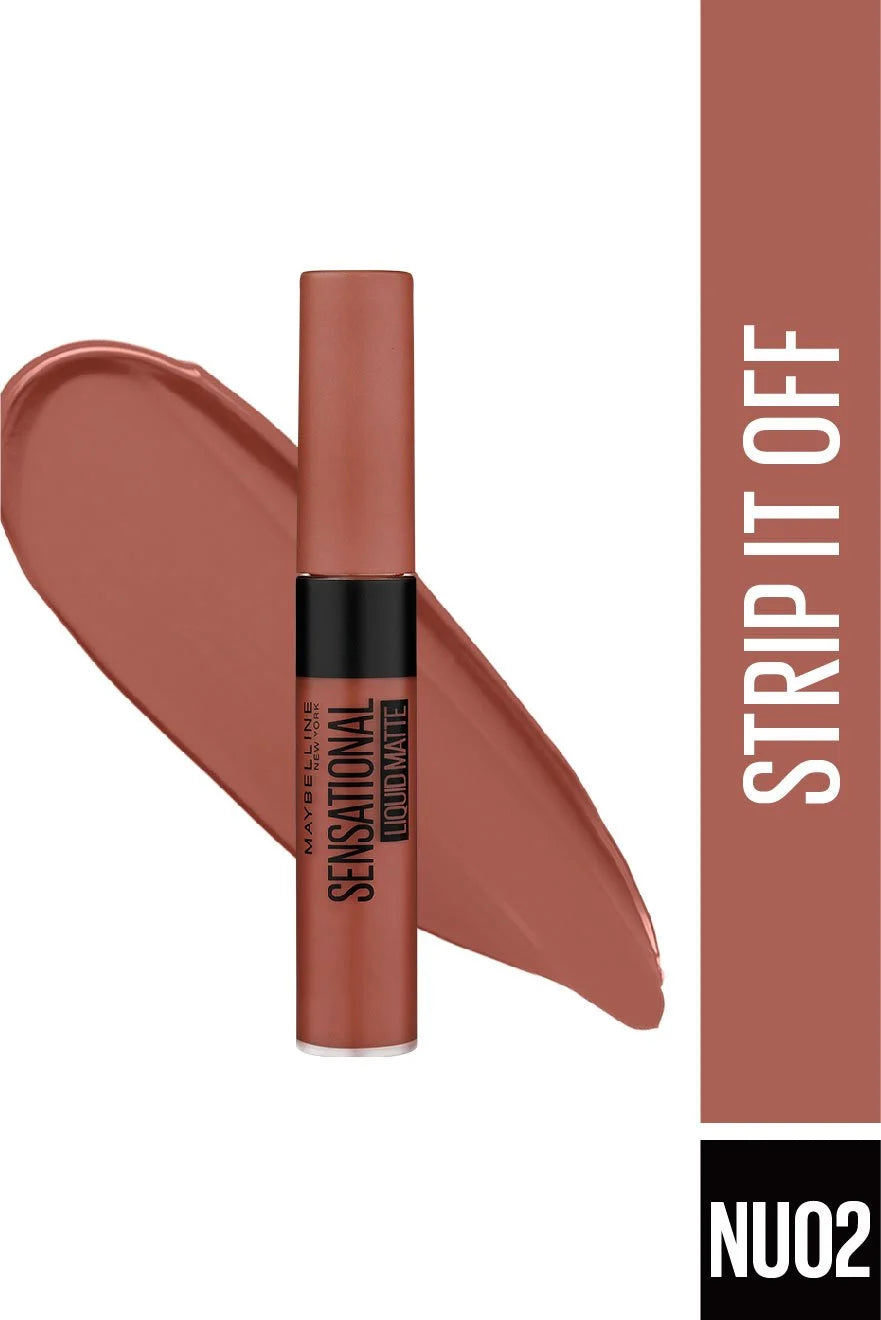 Maybelline New York Sensational Liquid Matte Lipstick | iBellaa