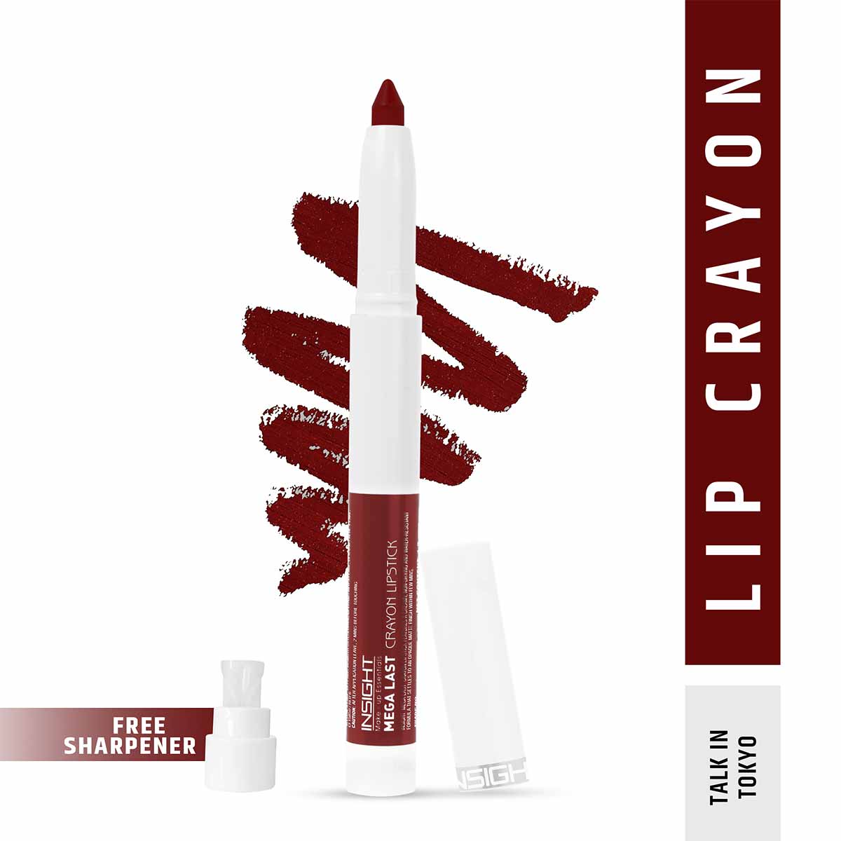 Insight Cosmetics Mega Last Crayon Lipstick | 1.3 g | iBellaa