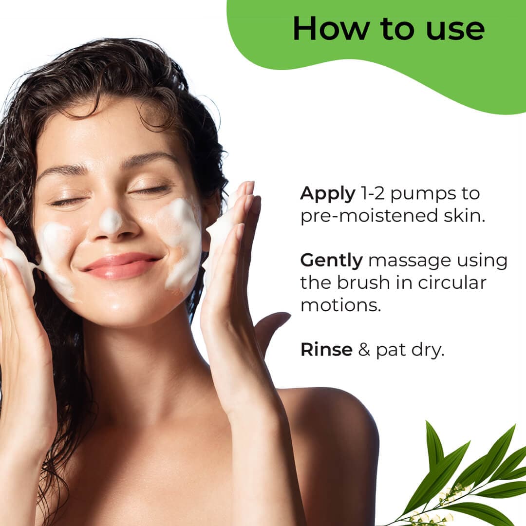 Pilgrim Tea Tree Purifying Foaming Face Wash | 120 ml | iBellaa