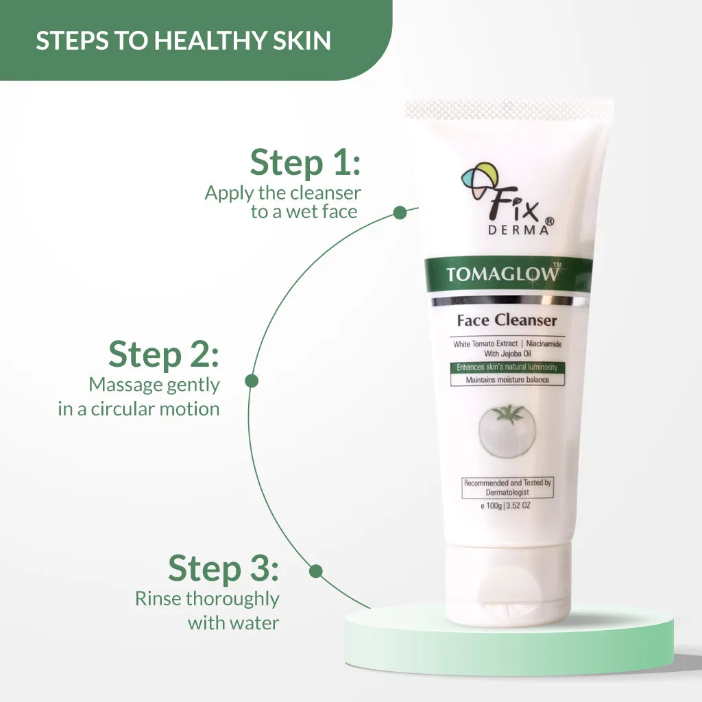 Fixderma Tomaglow Brightening Face Cleanser | 100 g | iBellaa