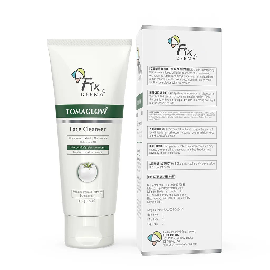 Fixderma Tomaglow Brightening Face Cleanser | 100 g | iBellaa
