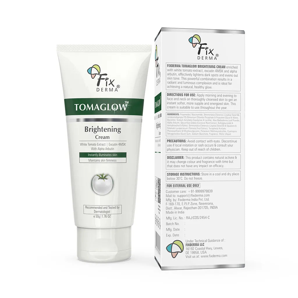 Fixderma Tomaglow Brightening Cream | 50 g | iBellaa