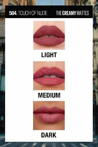 Maybelline New York Color Sensational Creamy Matte Lipstick | iBellaa
