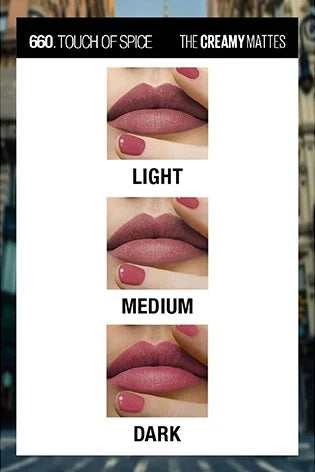 Maybelline New York Color Sensational Creamy Matte Lipstick | iBellaa