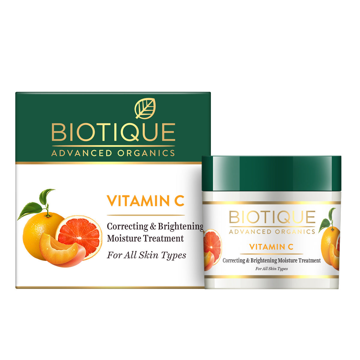 Biotique Vitamin C Correcting and Brightening Moisture Treatment 50g | iBellaa