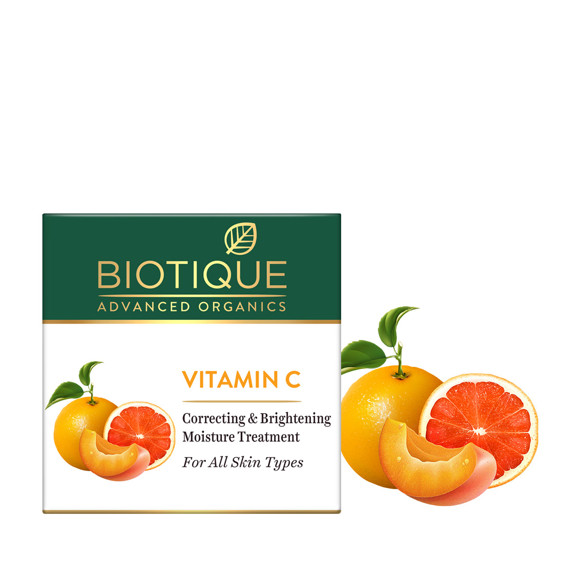 Biotique Vitamin C Correcting and Brightening Moisture Treatment 50g | iBellaa