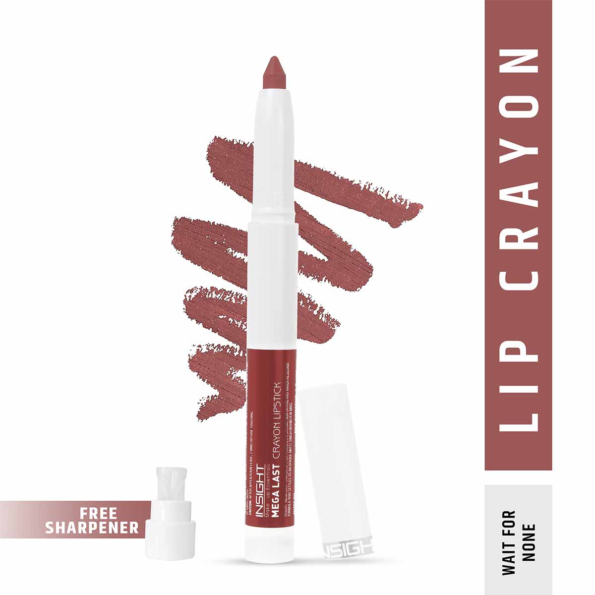 Insight Cosmetics Mega Last Crayon Lipstick | 1.3 g | iBellaa