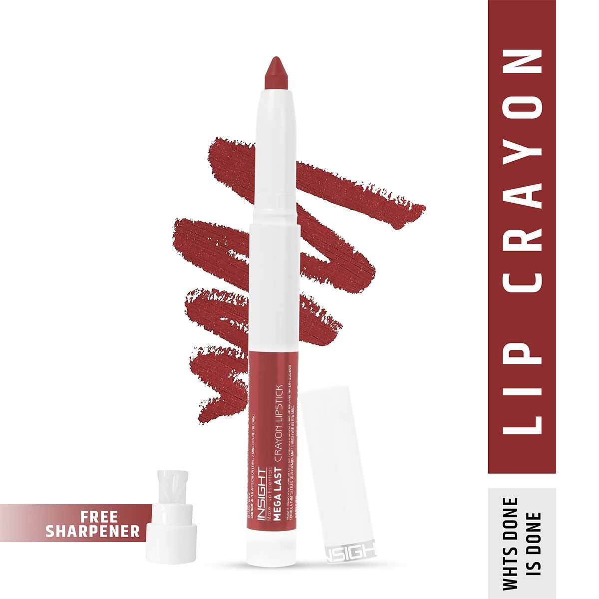 Insight Cosmetics Mega Last Crayon Lipstick | 1.3 g | iBellaa